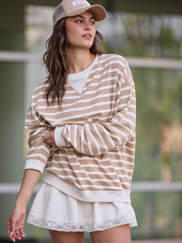 Swift Stripe Long Sleeve Top - TULLABEE