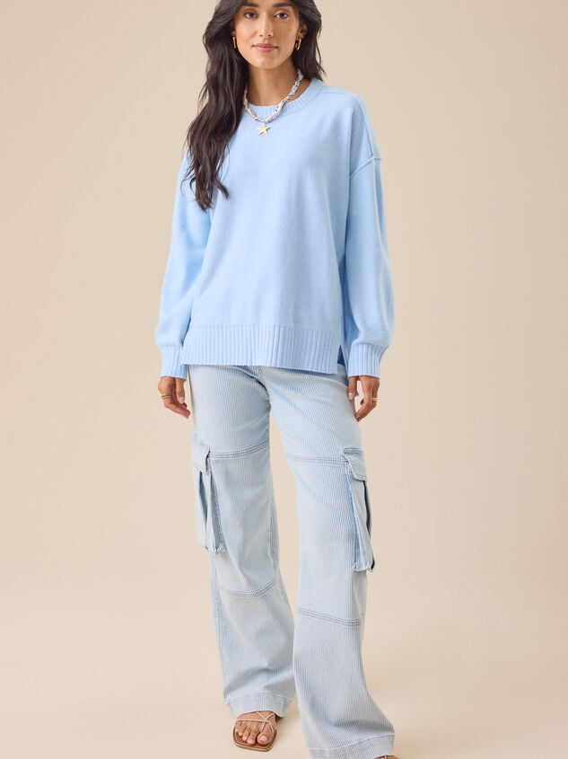 Katie Oversized Sweater Detail 2 - TULLABEE