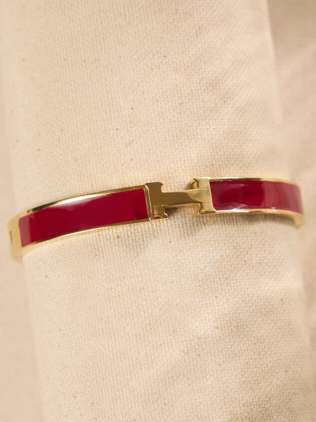H Bangle Bracelet - TULLABEE
