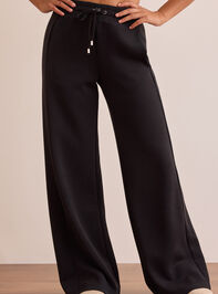 Supersoft Wide Leg Pants Detail 3 - TULLABEE