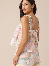 Leah Patchwork Lounge Tank Detail 3 - TULLABEE