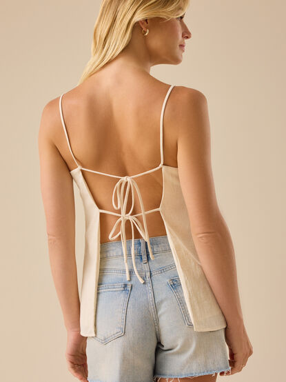 Nikki Tie Back Top - TULLABEE