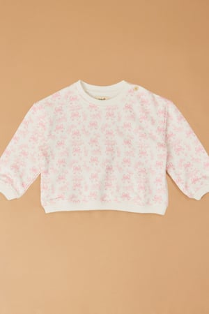 Ava Bow Toile Pullover - Altar'd State - 