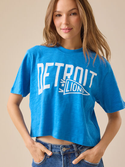 Detroit Lions Graphic Tee - TULLABEE