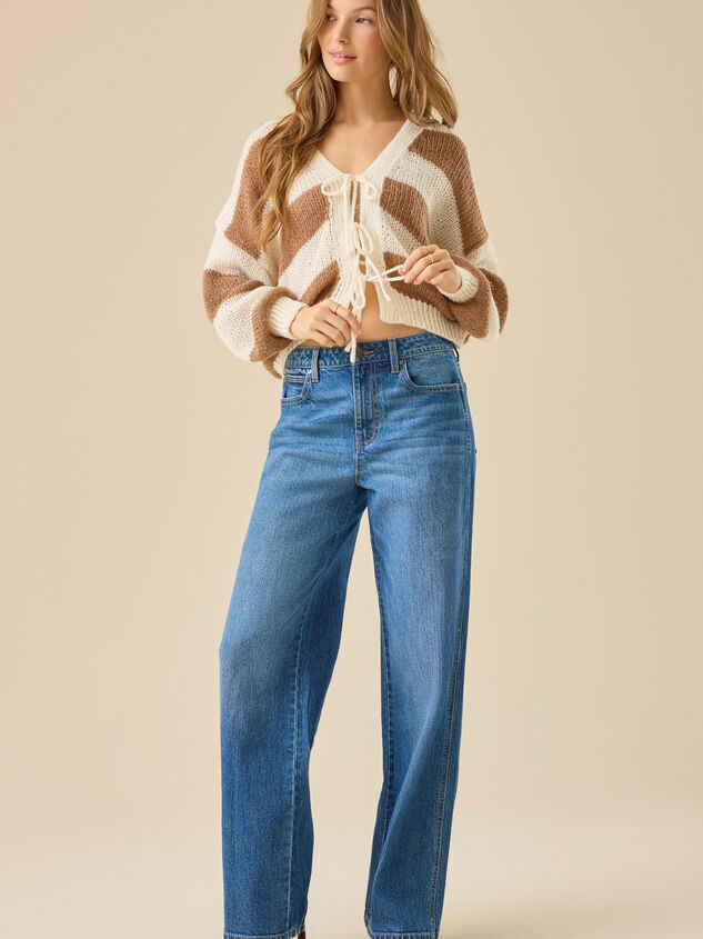 Nina Mid-Rise Wide Leg Jeans - TULLABEE