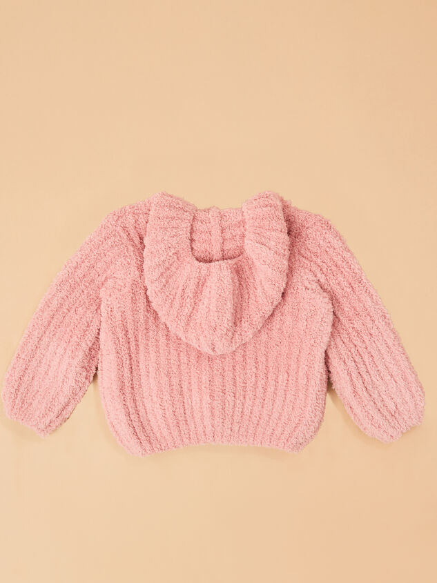 Carrie Chenille Hooded Jacket Detail 3 - TULLABEE