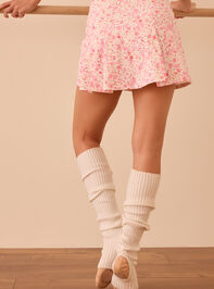 Floral Serves Up Skort Detail 5 - TULLABEE