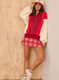 Peak Balloon Sleeve Pullover Detail 2 - TULLABEE