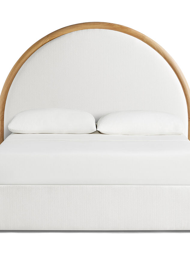 Joy Upholstered & Wood Bed - TULLABEE