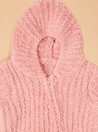 Carrie Chenille Hooded Romper Detail 3 - TULLABEE