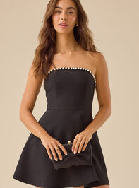 Londyn Strapless Mini Dress - TULLABEE