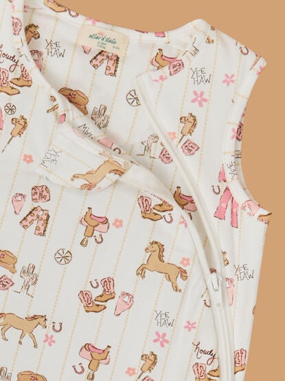 Pink Cowgirl Sleep Bag - TULLABEE