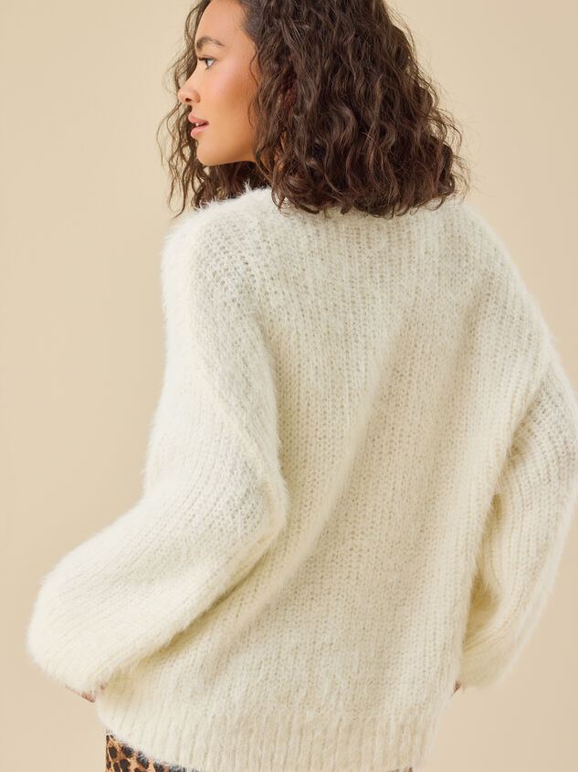 Rachel Boxy Pullover Detail 3 - TULLABEE