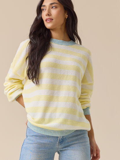Charliene Striped Sweater - TULLABEE
