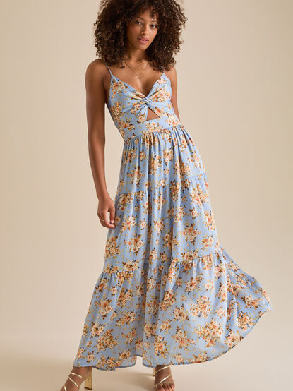 Kehlani Floral Maxi Dress - TULLABEE