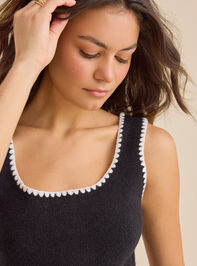 Andi Sweater Mini Dress Detail 3 - TULLABEE