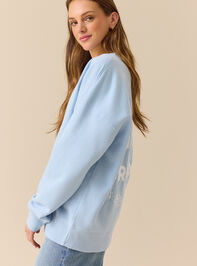 Make Heaven Crowded Graphic Sweatshirt Detail 5 - TULLABEE