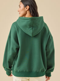 All is Calm Nativity Hoodie Detail 5 - TULLABEE
