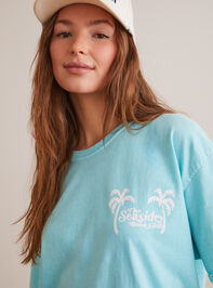 Seaside Book Club Graphic Tee Detail 2 - TULLABEE