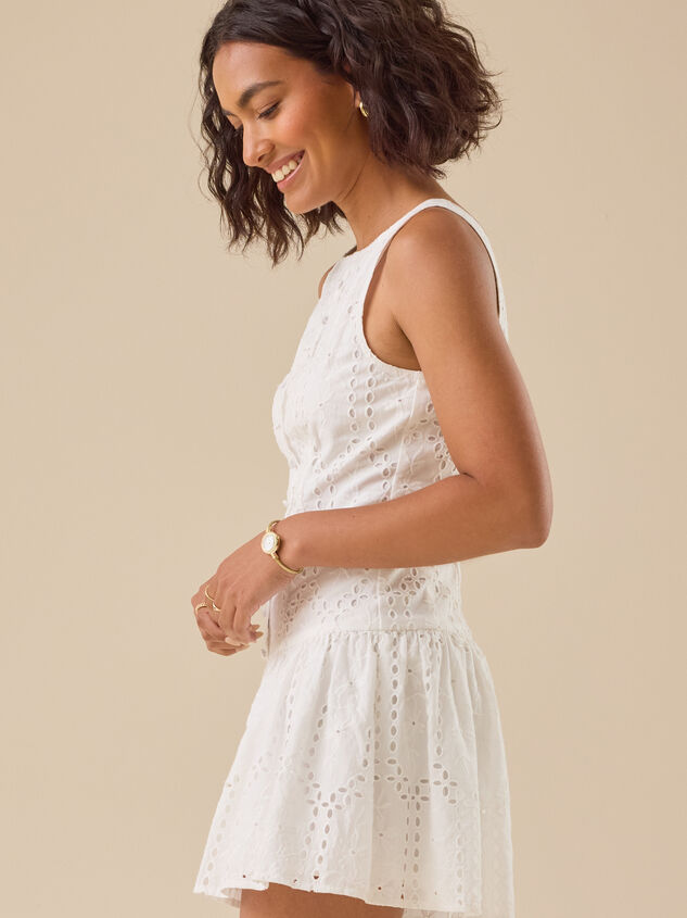 Aveline Eyelet Romper Detail 3 - TULLABEE