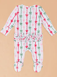 Merry & Bright Ruffle Footie Detail 3 - TULLABEE