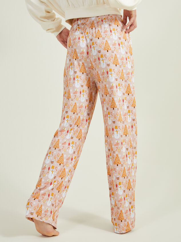 Boho + Bright Mama Pajama Pants Detail 4 - TULLABEE