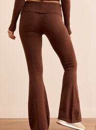 Serene Sprint Foldover Flare Pant Detail 5 - TULLABEE