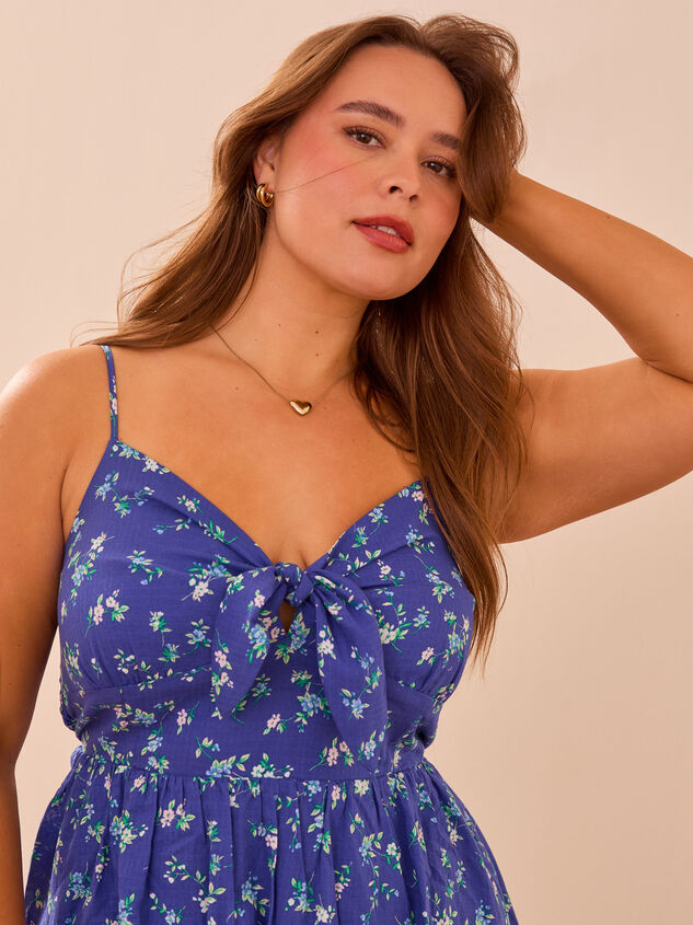Wanderlust Floral Romper Detail 4 - TULLABEE