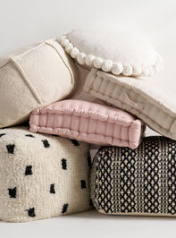Angelique Floor Cushion Detail 6 - TULLABEE