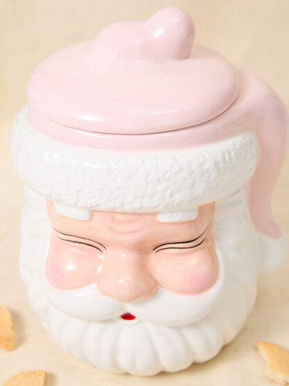 Santa Cookie Jar - TULLABEE