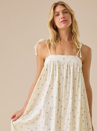 Laura Dot Mama Dress Detail 3 - TULLABEE