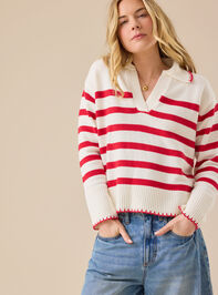 Ambre Striped Sweater - TULLABEE