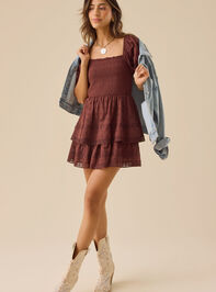 Iris Mini Dress Detail 2 - TULLABEE