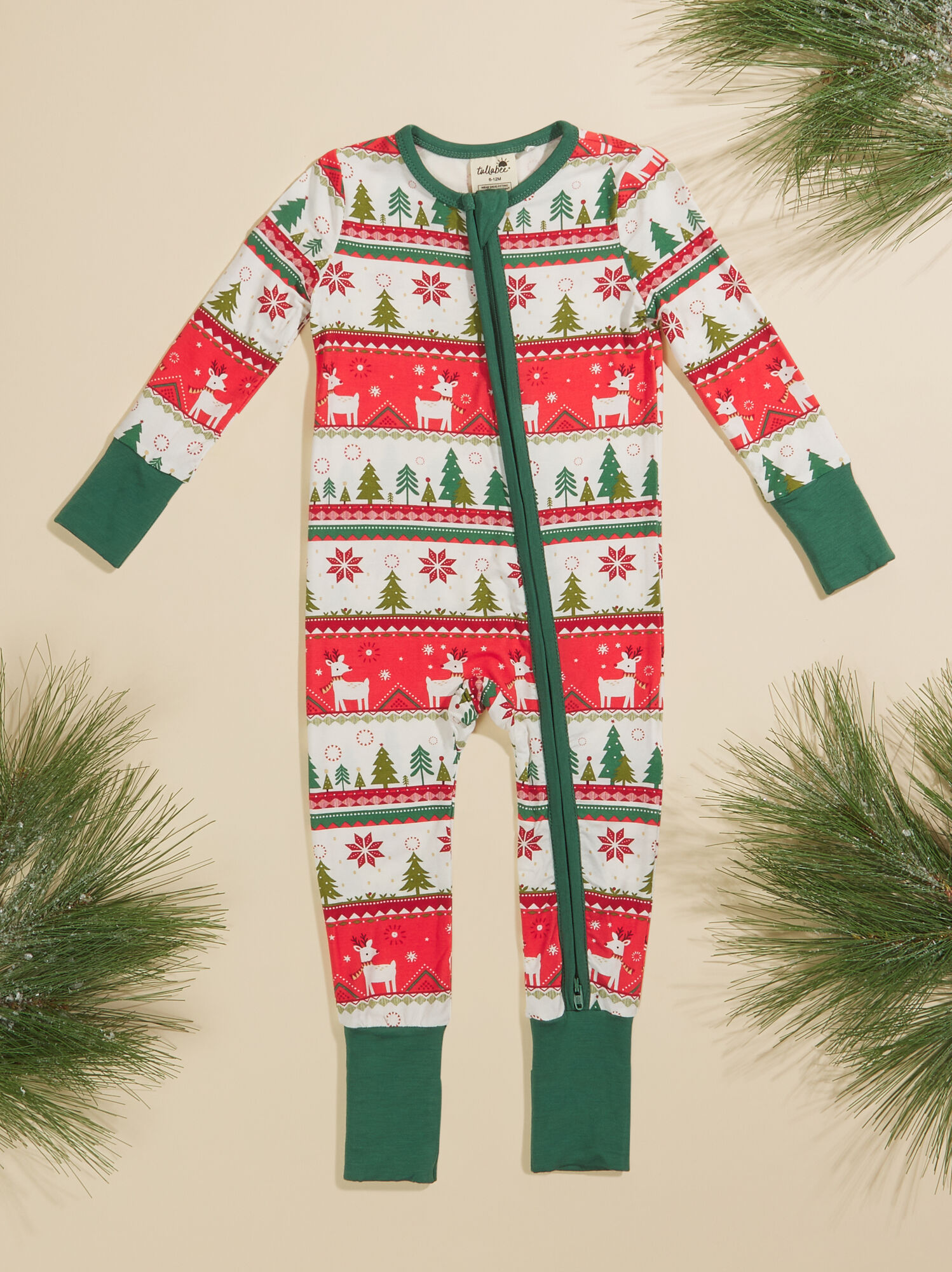 Fair isle hotsell baby pajamas