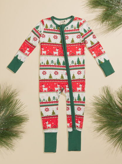 Festive Fair Isle Sleeper - TULLABEE