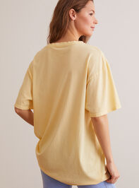 Honolulu Oversized Graphic Tee Detail 5 - TULLABEE