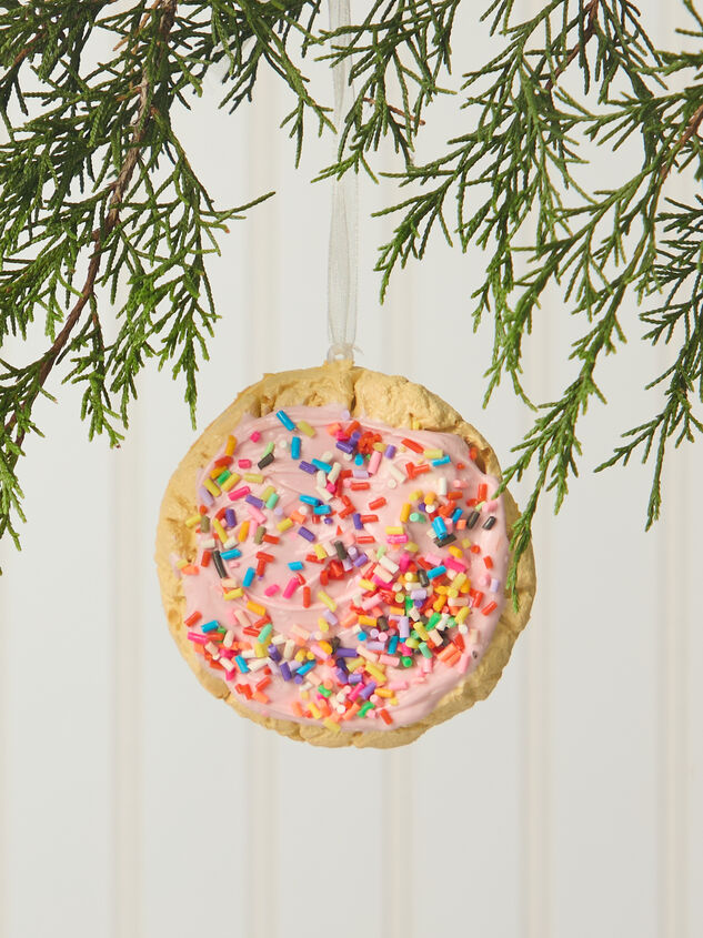 Sprinkle Sugar Cookie Christmas Ornament - TULLABEE