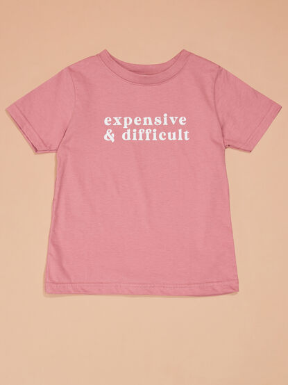 Expensive & Difficult Toddler Tee - TULLABEE