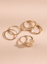 Clover Statement Ring Set - TULLABEE
