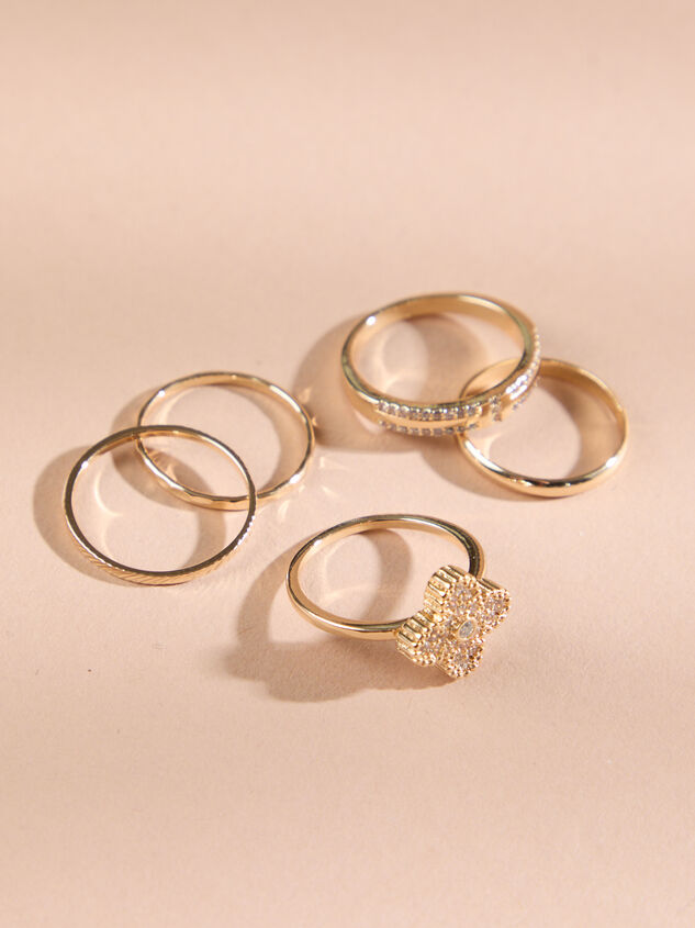 Clover Statement Ring Set - TULLABEE