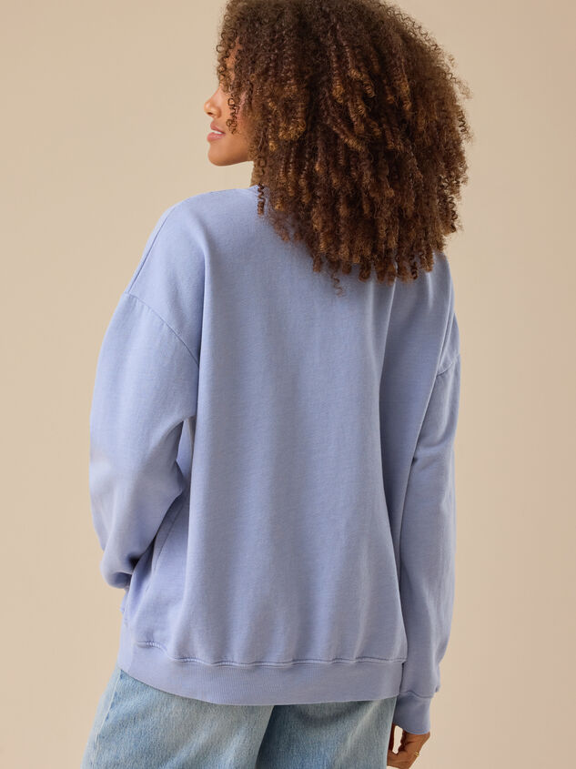 Boy Mom Graphic Sweatshirt Detail 5 - TULLABEE