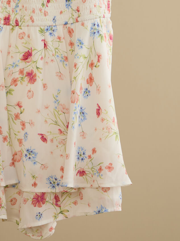 Cadence Floral Romper Detail 2 - TULLABEE