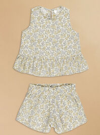Darcy Floral Tank and Shorts Set by Rylee + Cru - TULLABEE