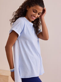Find Your Stride Oversized Tee Detail 4 - TULLABEE
