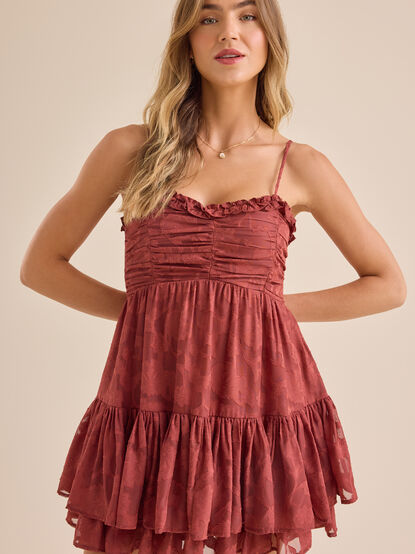 Harper Floral Mini Dress - TULLABEE