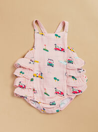 Golf Cart Cuties Ruffle Bubble - TULLABEE