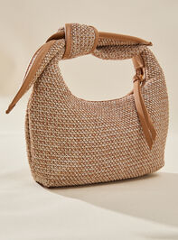 Woven Knot Shoulder Bag Detail 4 - TULLABEE