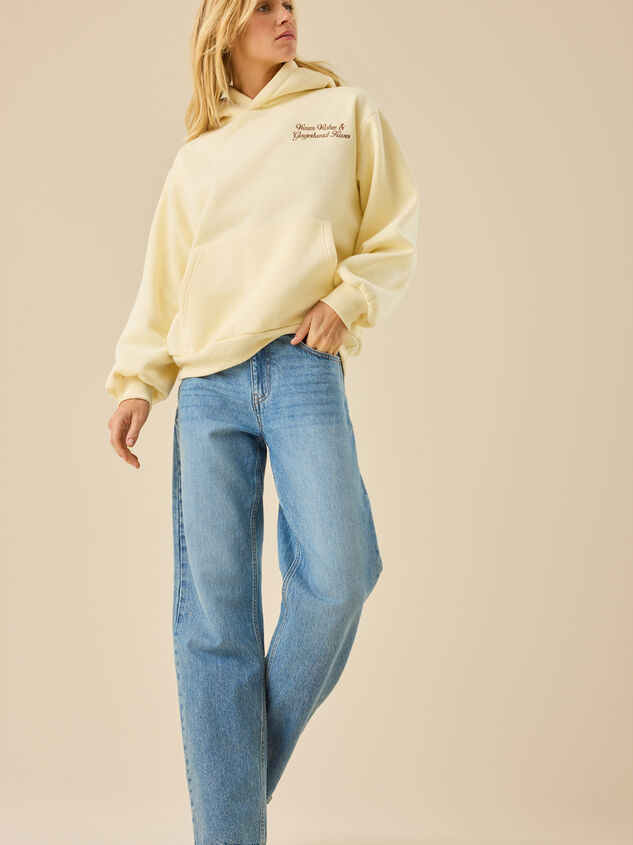 Warm Wishes Embroidered Hoodie Detail 4 - TULLABEE