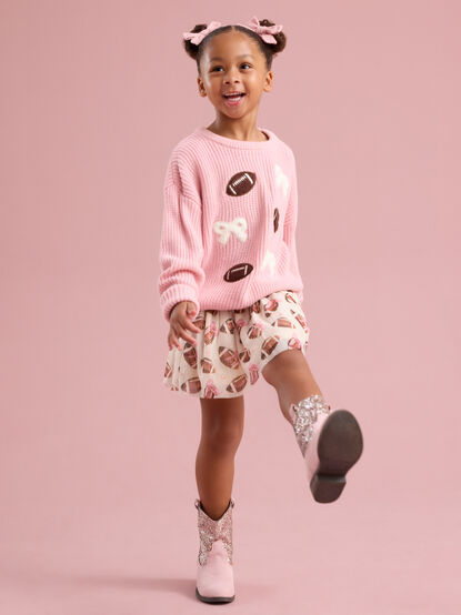 Sideline Sweetheart Sweater - TULLABEE