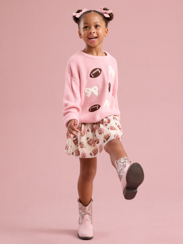 Sideline Sweetheart Sweater - TULLABEE